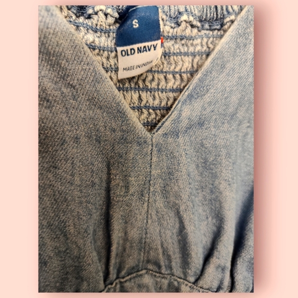 Adorable Old Navy Small Denim Jumpsuit - Picture 4 of 4